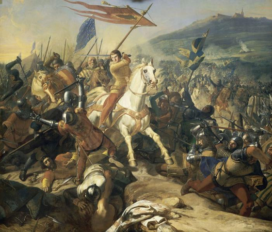 Bataille de Mons-en-Pévèle - par Charles-Philippe Larivière - Château de Versailles